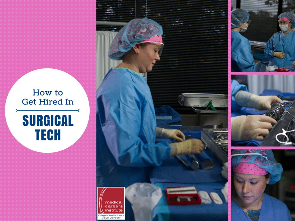 How to Get Hired in the Surgical Technology Field